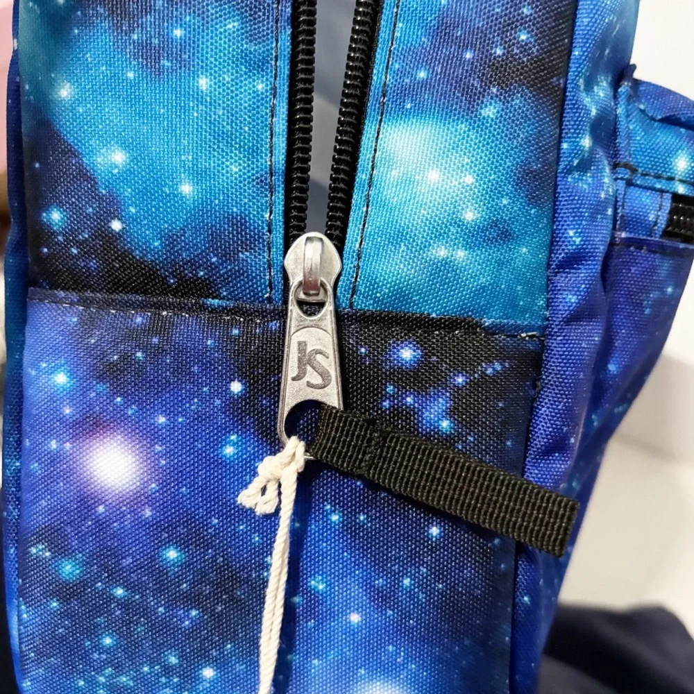 Jansport Big Break Galaxy Blue Kids Insulated Lunch Bag NWT‎